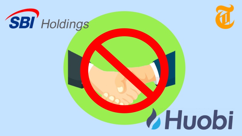 SBIホールディングスがHuobiグループとの業務提携を解消