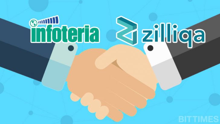 インフォテリア：シンガポールのブロックチェーン企業「Zilliqa」と提携