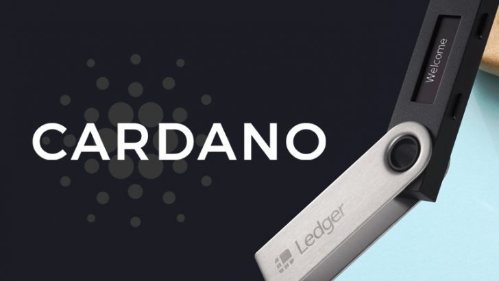 Ledger Nano S：カルダノエイダコイン（CARDANO/ADA）に対応｜2019年1月予定