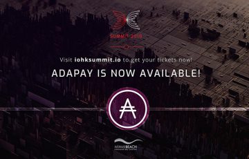 IOHK Summit 2019が「ADAPay」に対応｜カルダノエイダコインでチケットが購入可能に