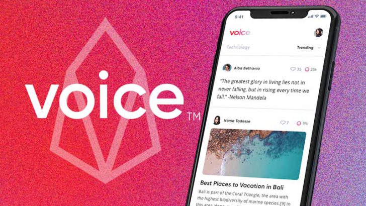 Block.one：EOSブロックチェーン活用した分散型ソーシャルメディア「Voice」を発表