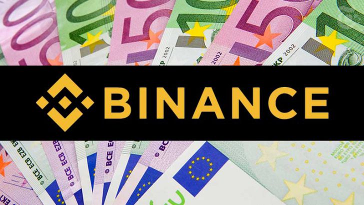 BINANCE：ユーロ（EUR）の取引ペア「6種類」を追加