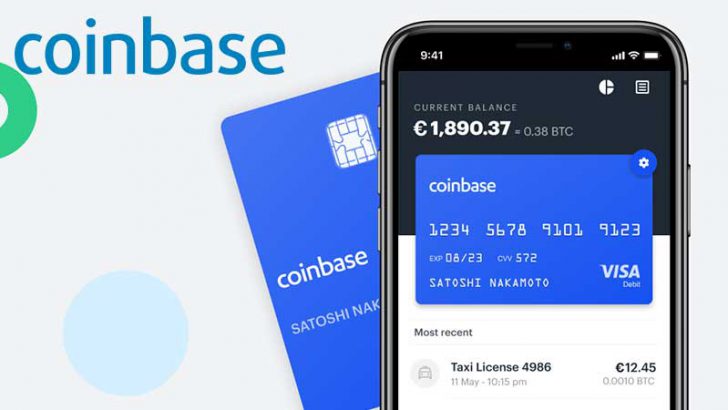 Coinbase：Visaカード発行の「主要メンバー」として正式認定【仮想通貨企業初】