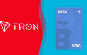 Tron（TRX）が仮想通貨対応プリペイドカード「Bitsa」で利用可能に
