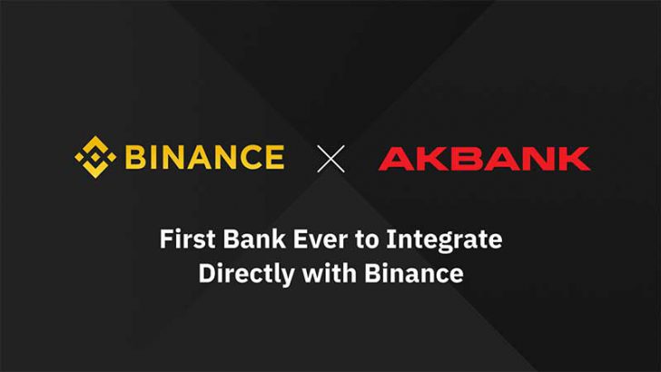 BINANCE：トルコの大手銀行「Akbank」を直接サポート｜仲介業者なしで入出金可能に