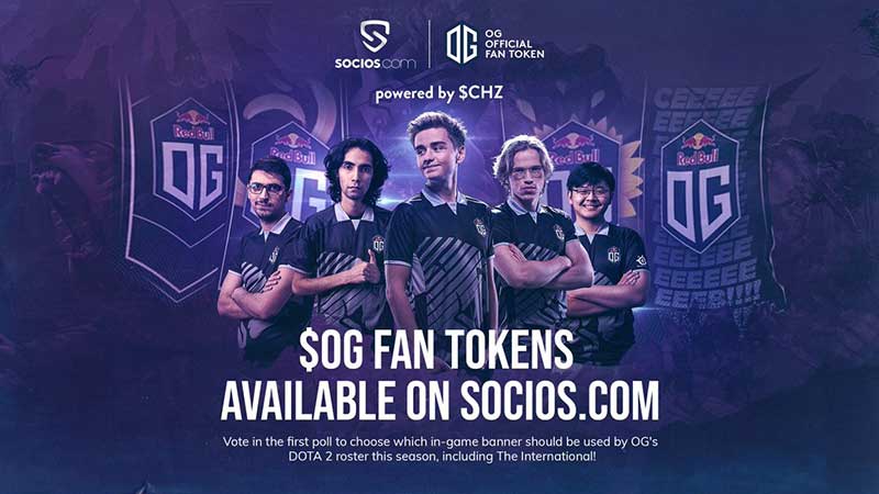 Socios：eスポーツチーム「OG」初のファン投票受付開始