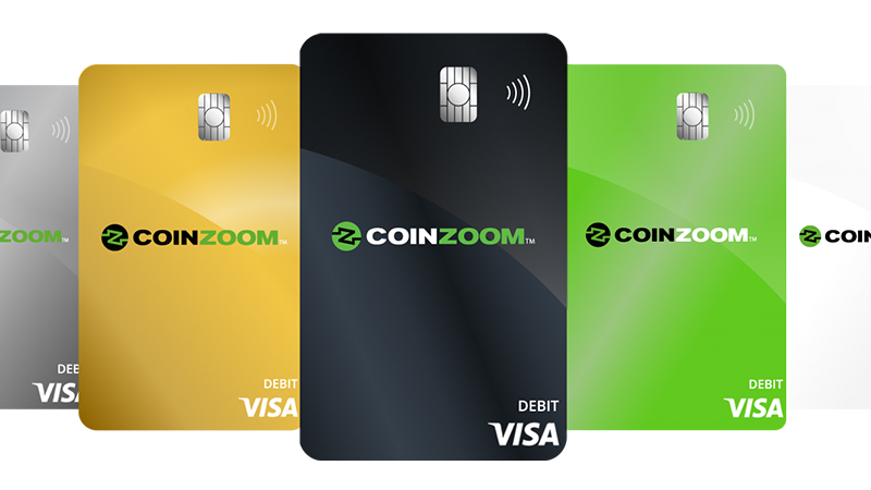 コインベースに続き「仮想通貨決済対応Visaカード」発行：米取引所CoinZoom