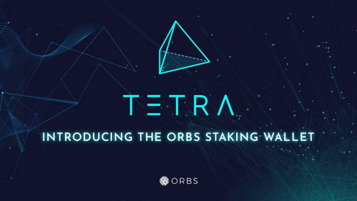 Orbs：新たなステーキングウォレット「TETRA」公開【日本語対応】