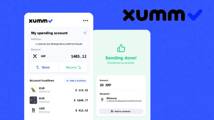 XRP銀行アプリ「XUMM」iOS・Android版リリース【日本でも利用可能】
