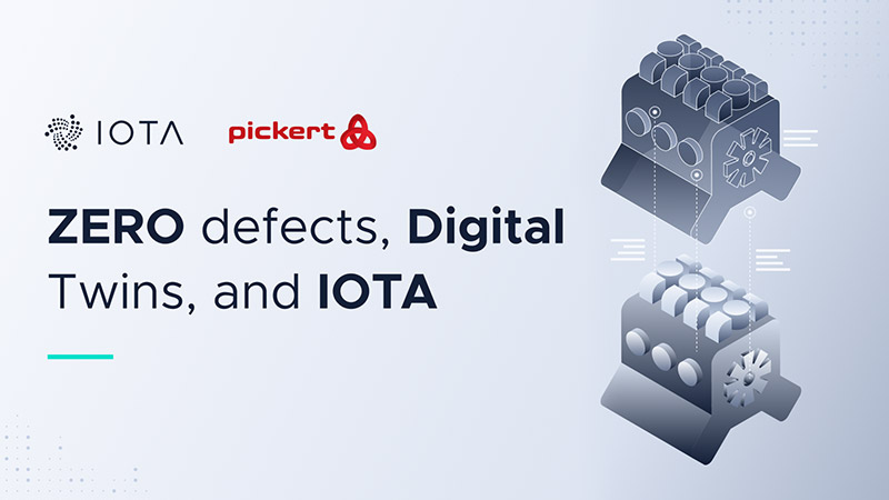 IOTA財団：スマート製造分野へのDLT活用に向け「Pickert」と提携