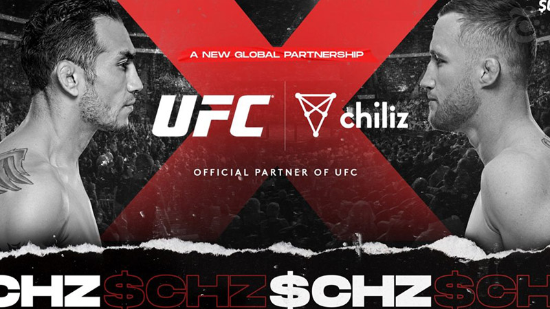 チリーズ（Chiliz/CHZ）総合格闘技団体「UFC」とグローバル提携