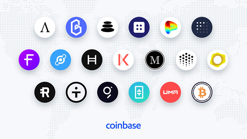 Coinbase（コインベース）上場検討中の暗号資産「19銘柄」を公開