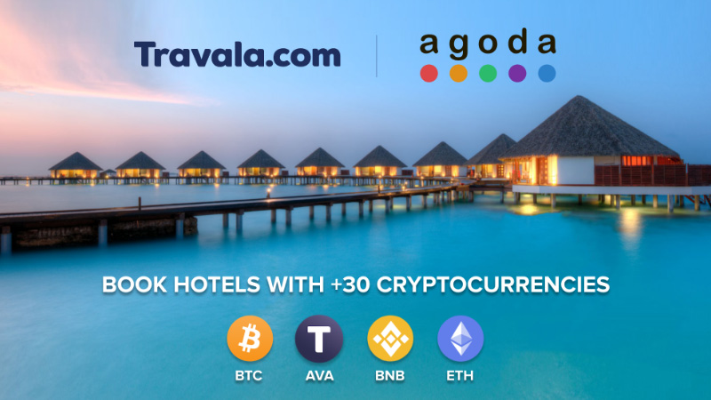 仮想通貨決済対応の旅行予約サイト「Travala.com」Agoda（アゴダ）と提携