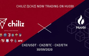 チリーズ（Chiliz/CHZ）大手暗号資産取引所「Huobi Global」に上場