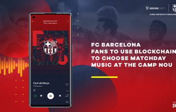 FCバルセロナ：スタジアムで流す曲「ブロックチェーン投票アプリSocios」で決定へ