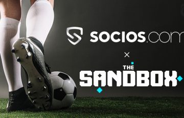 【Socios.com】The Sandboxで「スポーツ＆エンタメ空間」構築へ｜大型地所を購入