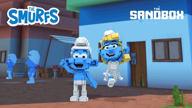 The Sandbox：人気アニメ「The Smurfs（スマーフ）」と提携｜仮想ビレッジ構築へ