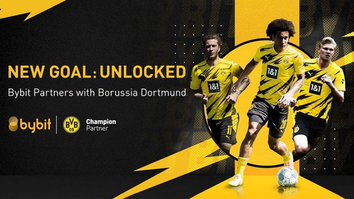 暗号資産取引所Bybit：ドイツの名門サッカークラブ「Borussia Dortmund」と提携