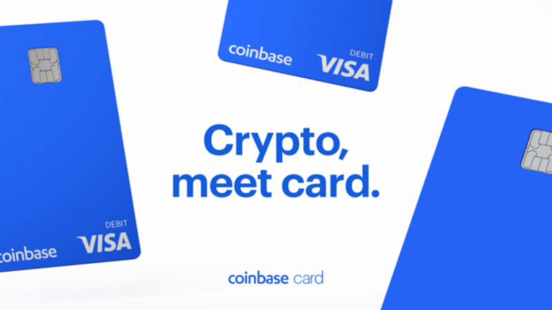 コインベース：暗号資産対応のVISAデビットカード「Coinbase Card」米国でも発行へ