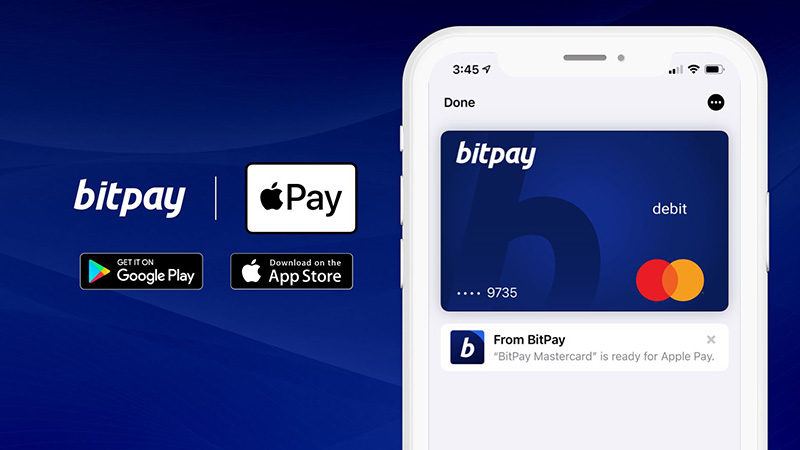 BitPayの仮想通貨プリペイドカード「Apple Pay」への登録・利用が可能に