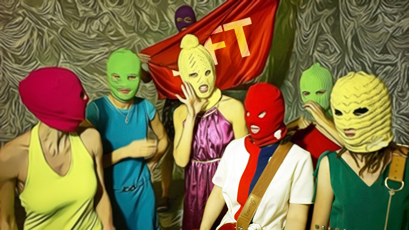 ロシアのロックバンド「Pussy Riot」新作シングルのNFTオークション開始