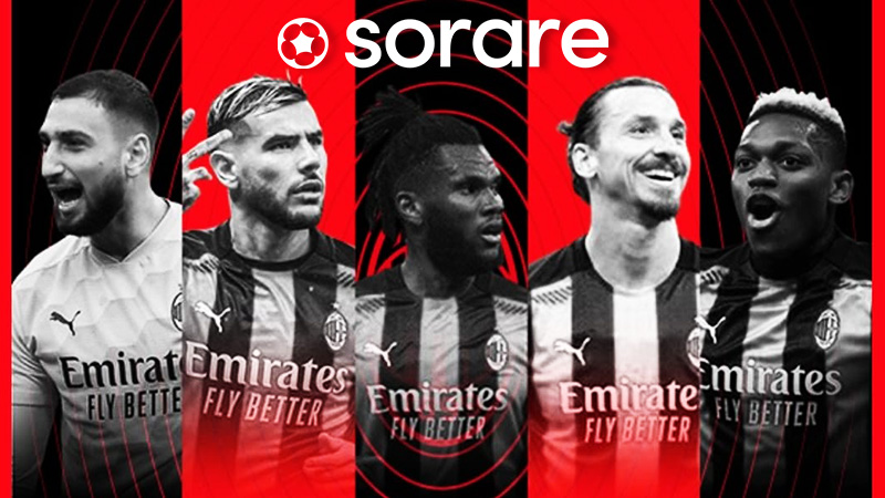 【Sorare】強豪サッカークラブ「AC Milan」のNFT選手カード販売開始