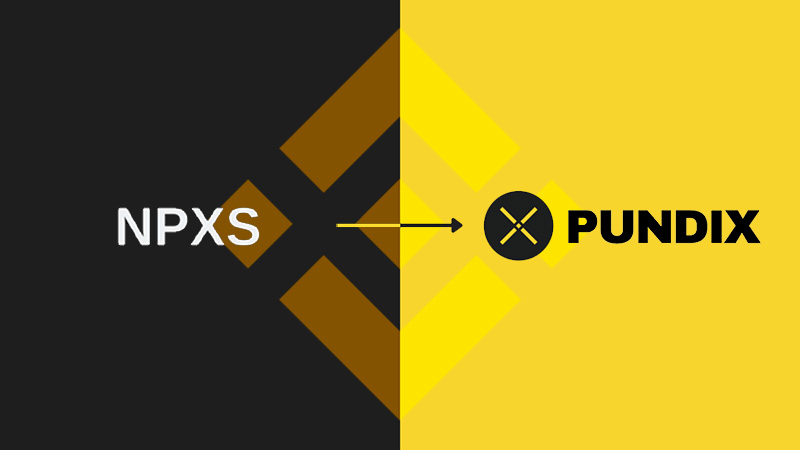 BINANCE：新通貨PUNDIX対応に向け「NPXSの取引サービス」を停止