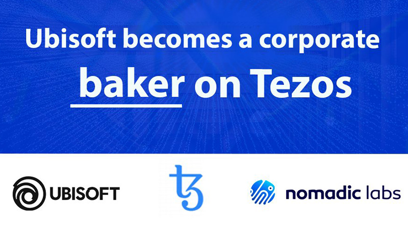 ゲーム大手Ubisoft：テゾス（Tezos/XTZ）ネットワークに「企業ベーカー」として参加