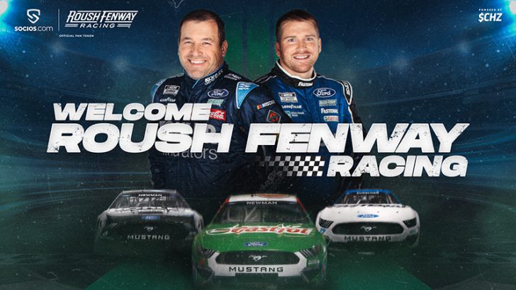 【Chiliz&Socios】NASCAR所属のレーシングチーム「Roush Fenway Racing」と提携