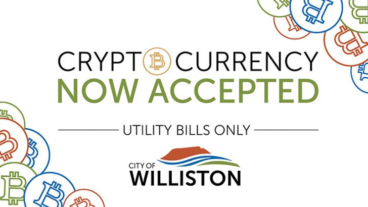 米ウィリストン市：仮想通貨決済で「公共料金の支払い」が可能に｜BitPayと提携