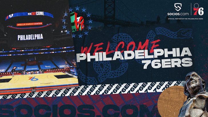 【Chiliz＆Socios】NBA初「フィラデルフィア・セブンティシクサーズ」と提携