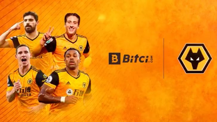 プレミアリーグ加盟のウルブス「Bitci.com」と提携｜公式ファントークン発行へ