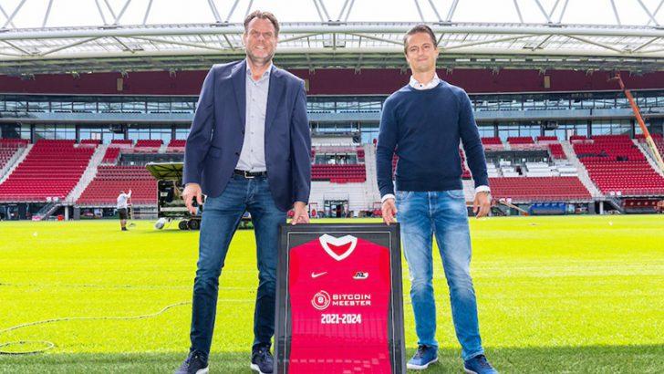 オランダのサッカークラブAZ：暗号資産取引所「Bitcoin Meester」とパートナー契約