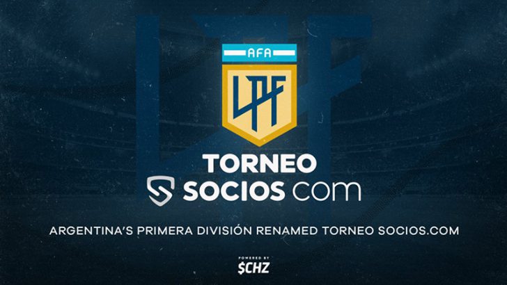 【歴史上初】アルゼンチン国内トップリーグ「Torneo Socios.com」に名称変更
