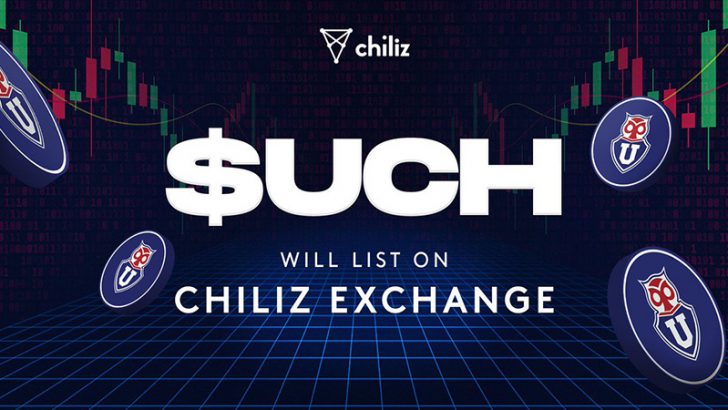 Chiliz Exchange「Universidad de Chile」の$UCHファントークン本日取引開始