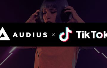 分散型音楽配信のAudius「TikTok」と提携｜AUDIO価格は100％以上高騰