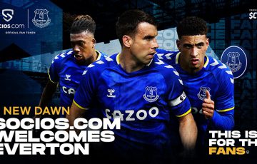Chiliz＆Socios「Everton FC（エヴァートンFC）」と提携｜$EFCファントークン発行へ