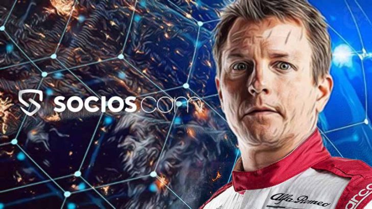 Chiliz＆Socios：F1ドライバー「キミ・ライコネン選手」にファントークンを贈呈
