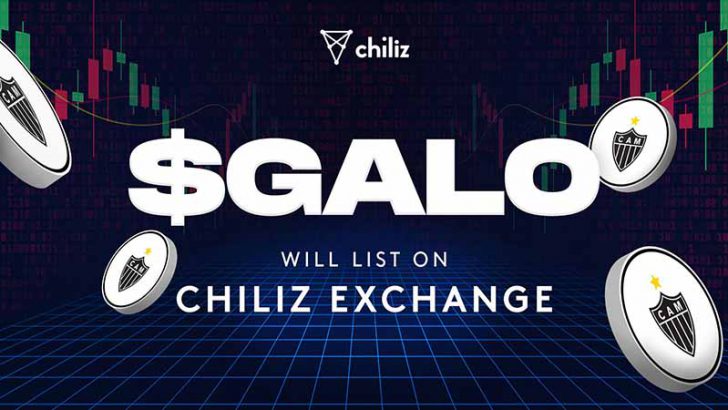 Chiliz Exchange：Atlético Mineiroの「$GALOファントークン」27日に取引開始