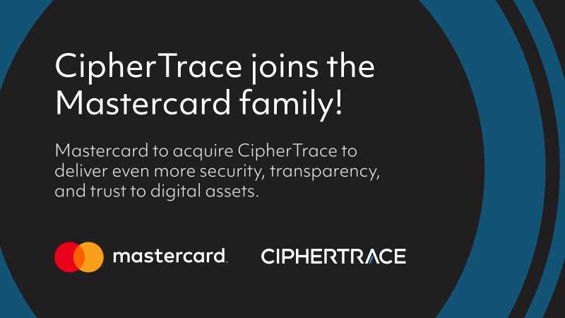Mastercard：仮想通貨・ブロックチェーン分析企業「CipherTrace」買収へ