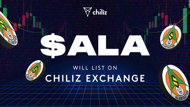 Chiliz Exchange：アランヤスポルの「$ALAファントークン」10月11日から取引開始