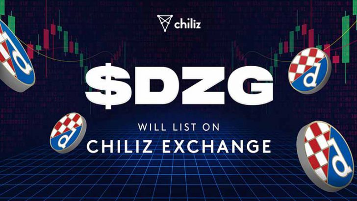 Chiliz Exchange：Dinamo Zagrebの「$DZGファントークン」本日取引開始