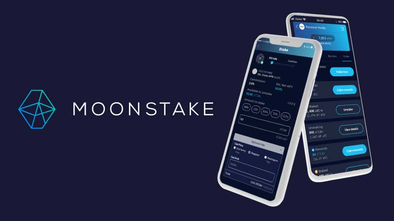ステーキングできる仮想通貨ウォレット「Moonstake Wallet」とは？特徴・対応銘柄など