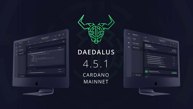 Cardano（ADA）「Daedalus 4.5.1」公開｜ステークプールの過剰飽和警告機能などを追加