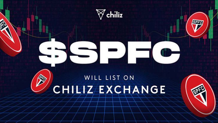 Chiliz Exchange：ブラジルの強豪「São Paulo FC」の$SPFCファントークン本日取引開始