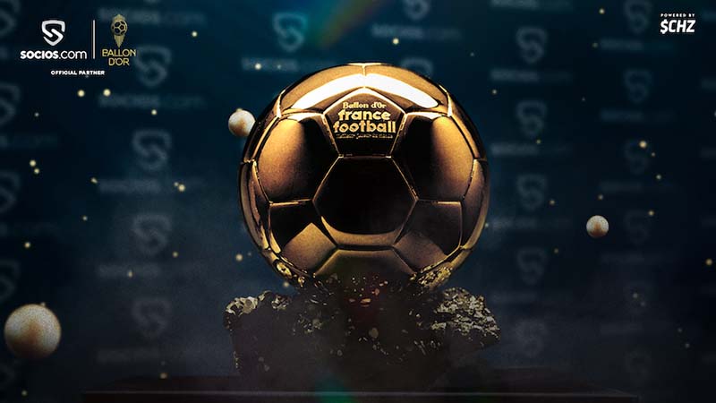 Socios.com：サッカー世界年間最優秀選手賞「バロンドール」の2021年公式パートナーに