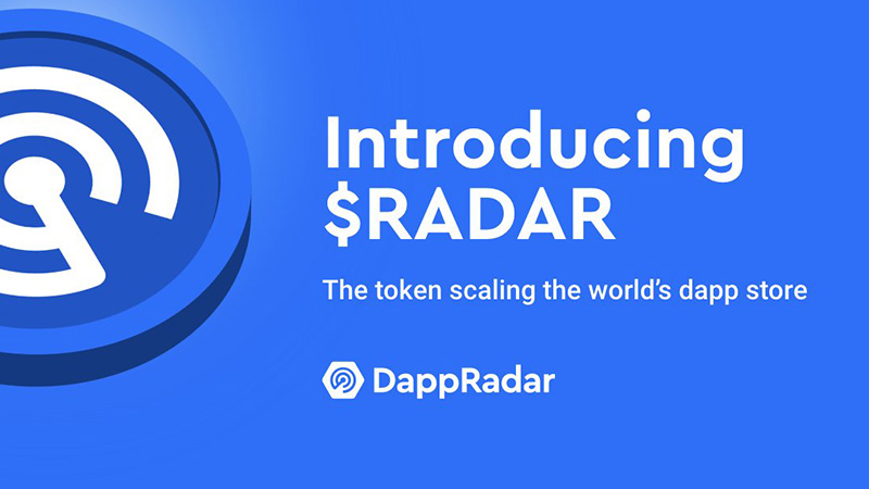 DappRadar：ネイティブトークン「RADAR」発行へ｜分散型プラットフォームへ移行