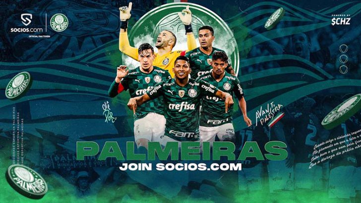 Chiliz&Socios：ブラジル「SE Palmeiras」と提携｜$VERDAOファントークン発行へ