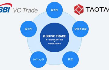【重要】SBI VCトレードとTaoTaoが合併「サービス統合に伴う注意点」も