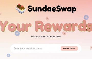 SundaeSwap：SUNDAE報酬を試算できる「ISOリワード計算機」リリース